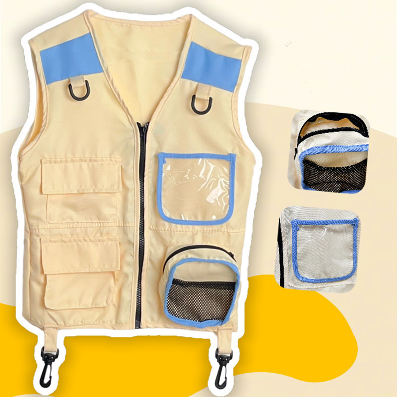 Kids Outdoor Lounge Set - Çocuk Explorer yelek oyna Pretend Cosplay