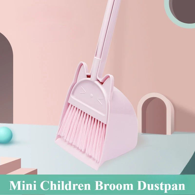 Kids Outdoor Broom - Mini Çocuk Süpürgesi ve Faraş Seti