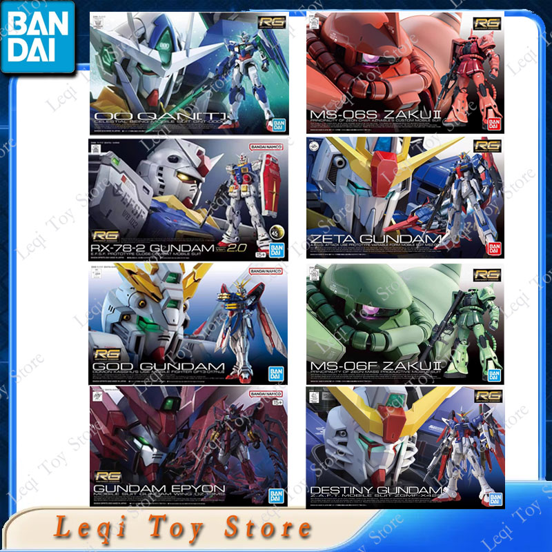 Bandai Model Gundam Rg - Bandai Orijinal RG MS-06F-06S 00 QAN