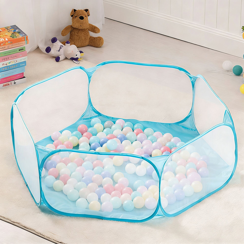 Kids Outdoor Play Yard - 1.2M Top Havuzu Katlanabilir Taşınabilir Oyun