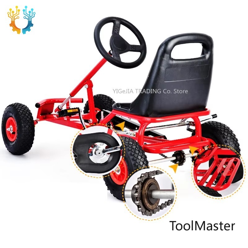 Go Kart Pedal Kids - 【2026】Çocuklar için 12 İnç Havalı Tekerlekli