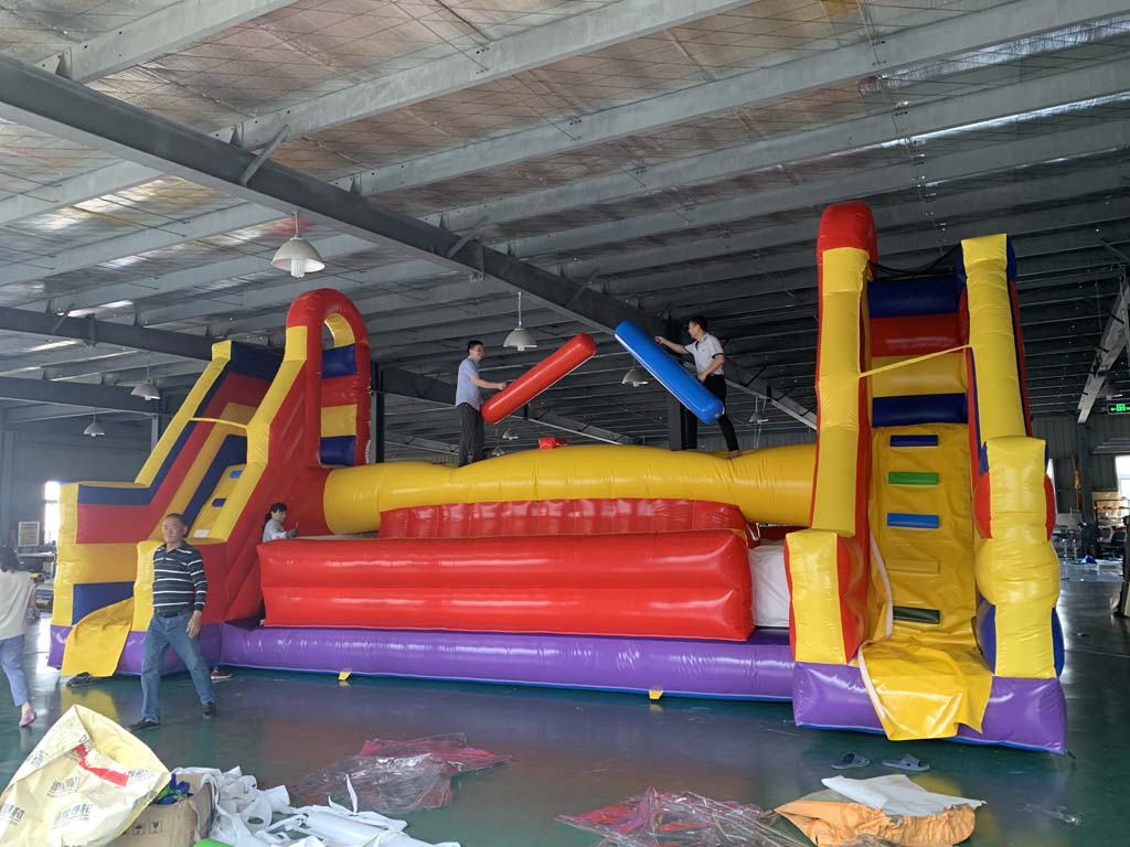 Ticari Dev Şişme Engel Parkuru - Kids Outdoor Obstacle Course incelemesi ve fiyatı