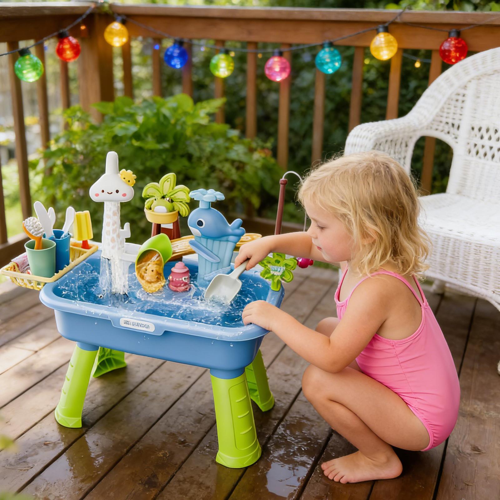 Çocuk Mutfak Oyuncakları Elekt - Kids Outdoor Play Table incelemesi ve fiyatı
