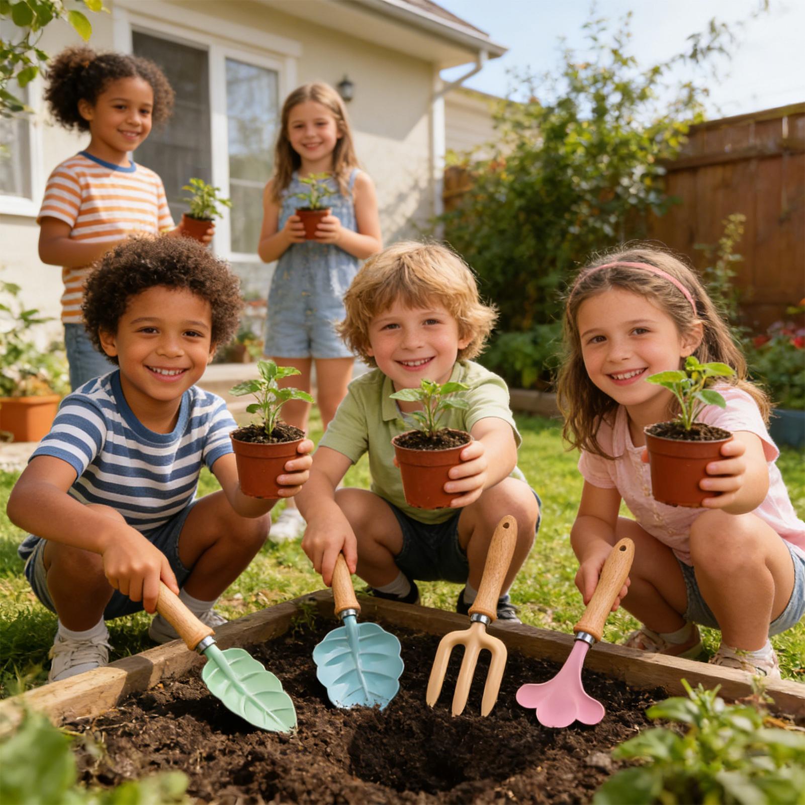 Çocuklar için bahçe seti 4 par - Kids Outdoor Play Yard incelemesi ve fiyatı