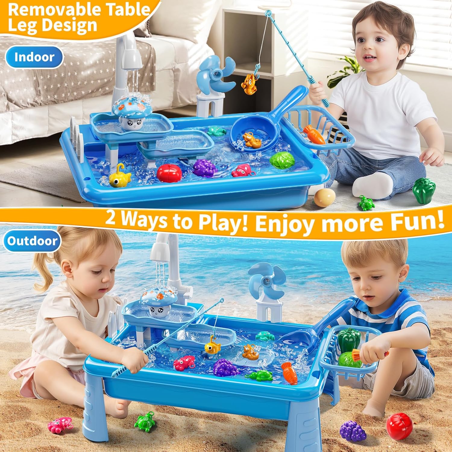 Çocuklar için Su Masası Oyun L - Kids Outdoor Play Table incelemesi ve fiyatı