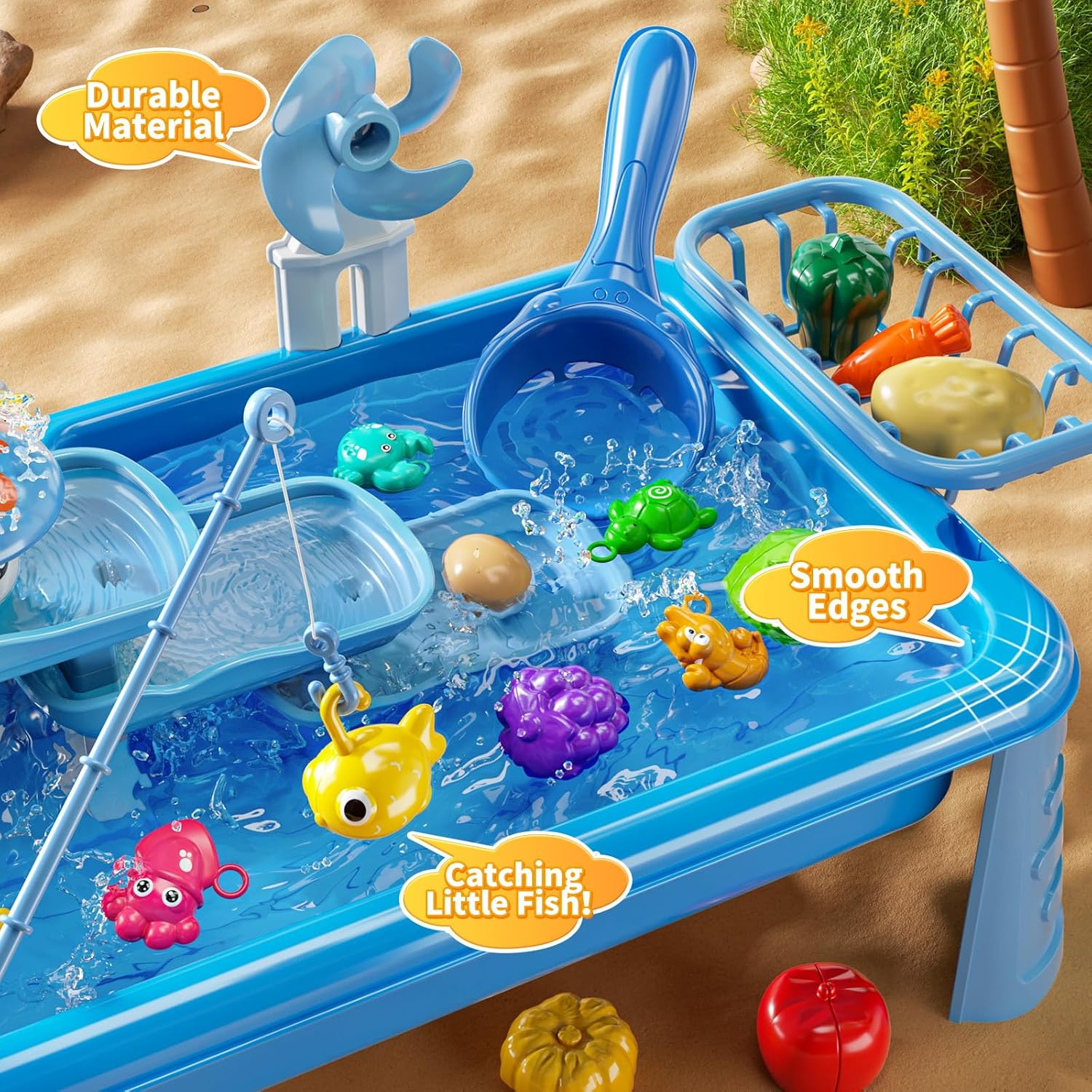 Çocuklar için Su Masası Oyun L - Kids Outdoor Play Table incelemesi ve fiyatı