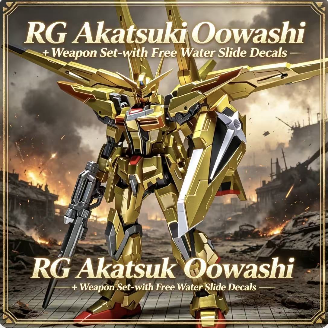 RG41 1/144 ORB-01 Akatsuki Oow - Bandai Model Gundam Rg incelemesi ve fiyatı